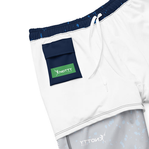 Men's Blue Mahi swim trunks